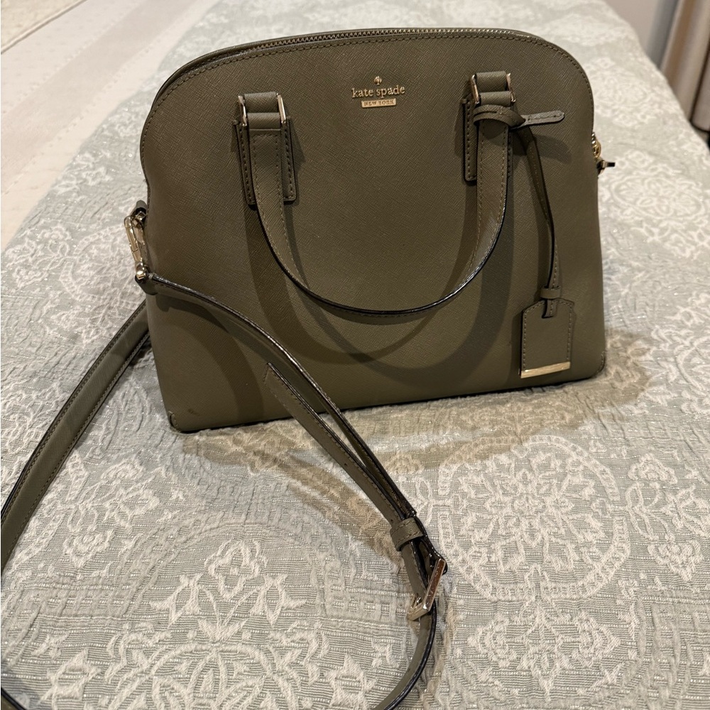 Kate Spade Olive Green Handbag